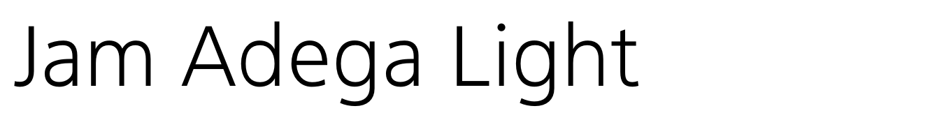 Jam Adega Light